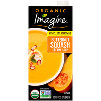 Imagine Organic Light In Sodium Butternut Squash Creamy Soup 32 Fl. Oz (Pack Of 6)