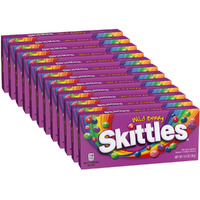 Skittles Wild Berry Chewy Candy Theater Box, 3.5 Oz Box (Pack Of 12)