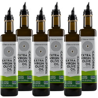 Cobram Estate California Classic Extra Virgin Olive Oil - First Cold Pressed, Non-Gmo, Keto Friendly, High In Antioxidants, Fruity & Balanced - Cold Pressed Olive Oil Bottle Evoo - 375 Ml (Pack Of 6)