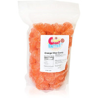 Sarahs Candy Factory Orange Slice Candy 5 Lbs In Bag