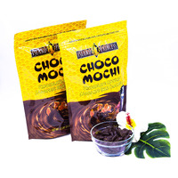 Island Princess Choco Mochi Chocolate Covered Japanese Rice Crackers 2/1.5 Lb Each