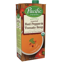 Pacific Organic Soup, Roasted Red Pepper & Tomato, 32 Ounce (Pack Of 6)
