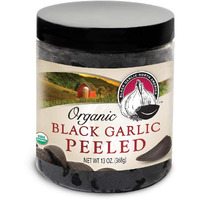 Organic Peeled Black Garlic Cloves - 13Oz - Kosher Certified