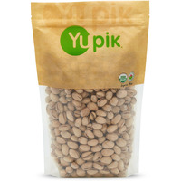 Yupik Organic Dry Roasted Salted Pistachios, In Shell, 2.2 Lb, Gluten-Free, Kosher, Non-Gmo, Vegan, Crunchy Nuts, Lightly Salted, Oil-Free, Source Of Fiber, Protein Nuts, Healthy Snacks