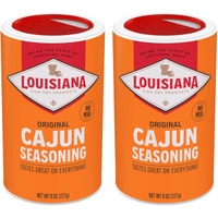 Louisiana Fish Fry Cajun Seasoning - Flavorful All-Purpose Seasoning 8 Oz. (Pack Of 2) - Perfectly Spiced For Meat, Fish, Vegetables, Soups, Salads, And More - Ideal For Grilling, Roasting, And Sauteing Your Favorite Dishes