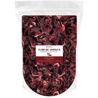 Zavbe Hibiscus Tea 5Lbs Dried Hibiscus Flower Perfect For Hibiscus Tea Loose Leaf, Flor De Jamaica, Cut And Sifted Packaged In Resealable Bag Hot & Iced Tea, Whole Flowers And Petals. (80, Ounces)