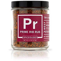 Spiceololgy - Prime Rib Rub - All-Purpose Barbeque Rubs, Spice Blends And Seasonings Use On: Beef, Steak, Chicken, Vegetables, Pork And Potatoes - 4.5 Oz