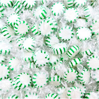 Arcor Spearmint Starlights Candy By Cambie | 2 Lbs Of Spearmint Starlight Mints | Individually Pinwheel Mint Hard Candy | Deliciously Sweet Mint Candy From Argentina, 2 Lb