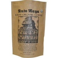 Ruta Maya 100% Organic Shade Grown Whole Bean Coffee 5Lbs, Dark Roast
