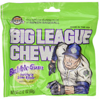 Big League Chew Sour Apple, 12 Count