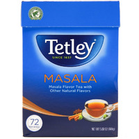 Tetley Tea, Masala, 72-Count Tea Bags (Pack Of 3)