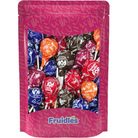 Fruidles Giant Tootsie Pops Lollipops Suckers, Assorted Flavors, Kosher Certified Dairy, Individually Wrapped (8-Pack)