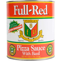 Full Red Pizza Sauce With Basil #10