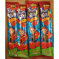 0.75Oz Jovy Fruit Roll Snack, Cherry (16 Single Packets Per Order)