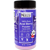Npg Freeze Dried Acai Berry Juice Powder 7 Ounces, Superfood Acai Berries Purple Powder For Drinks And Food Coloring, Non-Gmo, No Added Sugar, No Preservatives