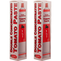 Smt San Merican Tomato Double Concentrated Tomato Paste, Imported From Italy, 4.4 Oz (Pack Of 2)