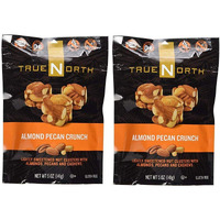True North Almond Pecan Crunch Nut Clusters | 5 Oz Per Bag | 2 Pack