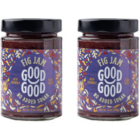 Good Good Fig Jelly - 12 Oz / 330 G - Keto Friendly No Added Sugar Fig Jam - Keto - Vegan - Gluten Free - Diabetic - 12 Ounce (Pack Of 2)