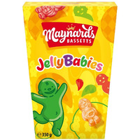 Maynards Bassetts Jelly Babies Sweets Carton 350G