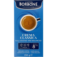Caffe Borbone Ground Coffee, Crema Classica, Medium Roast, Arabica And Robusta Blend, Rich And Velvety, Roasted, Ground And Freshly Packaged In Italy, 8.8 Ounce (Pack Of 4)