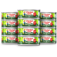 Chicken Of The Sea Chunk Yellowfin Tuna In Vegetable Oil, 5 Ounce Cans (Pack Of 12), Wild Caught Canned Tuna
