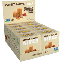 Pasokin | Cinnamon Oat Peanut Butter Snack, All Natural Pb Bites | Kosher, Gluten Free, Vegan Protein | Pacoca Made In Usa, 0.5Oz Bites [20 Count]