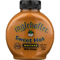 Inglehoffer Mustard Sweet Hot Squeeze 10.25 Oz (Pack Of 2)
