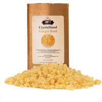 Crystallized Ginger Pieces (4Oz) - Ginger Chews - Candied Ginger For Nausea - Ginger Candy - 100% Made In The Usa From Ian's & Old Town Spice