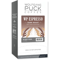 Wolfgang Puck Coffee Soft Pods, Espresso Blend, 18 Count (Pack Of 1)