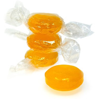 Sweetgourmet Sugar-Free Butterscotch Buttons Arcor Bulk Hard Candy | 1 Pound