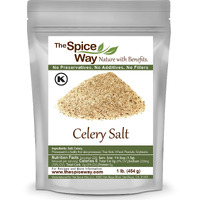 The Spice Way Celery Salt - 1 Lb. - Fresh Celery Salt Seasoning Blend