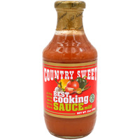 Country Sweet Sauce - Premium Cooking And Finishing Sauce (Mild, 21 Ounces)