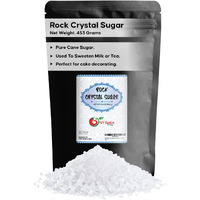 Ny Spice Shop Rock Sugar - 1 Pound Bag Rock Candy Crystals - Sugar Rocks Whole - Sugar Crystals - Rock Candy - Rock Sugar For Tea, Cakes