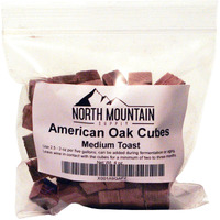 North Mountain Supply - Amtc-4Oz American Oak Cubes (Medium Toast, 4 Ounce)