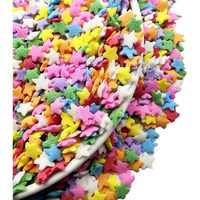 Se Si&Moos Rainbow Star Sprinkles For Cake Decorating Edible Confetti Sprinkles Rainbow Starfetti Rainbow Sprinkles Edible Stars For Cake Decorating,Ice Cream, Dessert Toppings 3 Oz