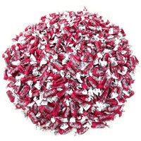 Bulk Strawberry Flavor Tootsie Roll Frooties Chewy American Taffies Candy Individually Wrapped In Resealable Assortit Bag 5 Lb 735+Pcs (80-Oz) - Made In Usa