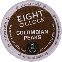 Eight O Clock Coffee, Colombian Peaks, 72 Count