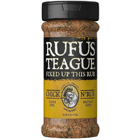 Rufus Teague - Chick N' Rub - Premium Bbq Rub - 6.2Oz Bottle