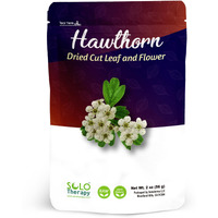 Hawthorn Leaves And Flowers - 56 Grams - Cut And Sifted - Hawthorn Leaf Tea - Herbal Tea - Resealable Bag - 56 Grams - Premium Quality (Hawthorn Leaf & Flower)