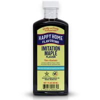 Happy Home Imitation Maple Flavoring, Non-Alcoholic, Certified Kosher, 7 Oz.