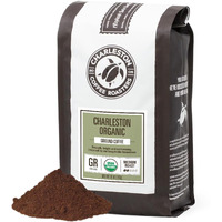 Charleston Coffee Roasters | Specialty Organic Ground Coffee | Hand Picked, Premium Slow Roast (Charleston Organic, Medium Roast) 28Oz