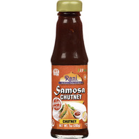 Rani Samosa Chutney (Sweet, Sour & Spicy Dipping Sauce) 7Oz (200G) Glass Jar, Ready To Eat, Vegan ~ Gluten Free | Non-Gmo | Kosher | No Colors | Indian Origin