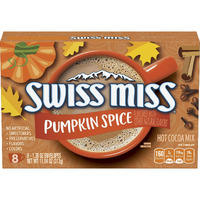 Swiss Miss Pumpkin Spice Flavored Hot Cocoa Mix, 8 Count Packets