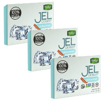 Bakol Jel Dessert - All Natural Vegan Dessert Mix - Kosher - Halal - No Artificial Sweeteners Flavors Or Colors - Unflavored (Pack Of 3)