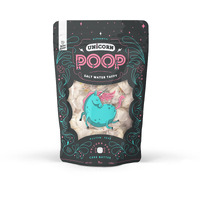 Taffy Shop Unicorn Poop Candy, 7Oz Salt Water Taffy, Big Bag Of Unicorn Birthday Gag Gift For Kids, Unicorn Themed Gift Party Candy Bags For Easter