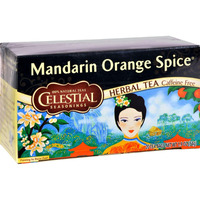 Celestial Seasonings Herbal Tea Caffeine Free Mandarin Orange Spice - 20 Tea Bags