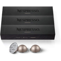 Nespresso Capsules Vertuo, Arondio Gran Lungo Americano, Medium Roast Coffee, 30 Count Coffee Pods, Brews 5.0Oz.