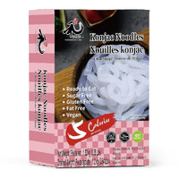 Yuho Shirataki Udon Noodles 8 Pack, Low-Calorie Udon, Gluten Free, Fat-Free, Keto Friendly, Low Carbs 1520G