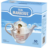 Manasul Classic - Laxative Infusion Based On Senna, Peppermint, Lemon Balm, Liquorice And Anise. Herbal Tea With Calming Effect. 50 Tea Sachets.