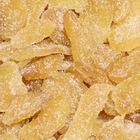 Crystallized Ginger Slices By It's Delish, 11 Lbs Bulk | Candied Dried Ginger Fruit Chews Natural Candy, Ginger Root With Sugar Crystals, Unsulphured, No Color Added - Healthy Snack, Vegan, Kosher